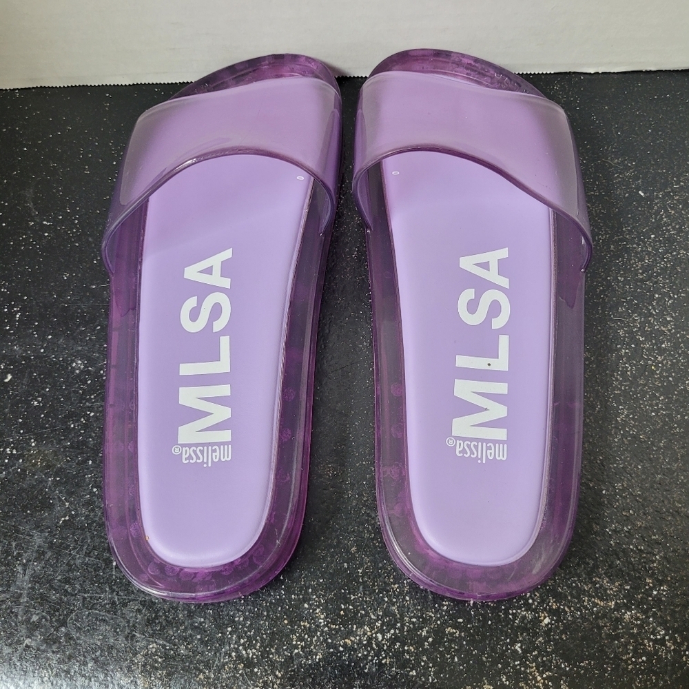 Melissa Purlpe Clear Slides - Picture 2 of 4